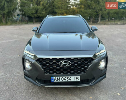 Сірий Хендай Санта Фе, об'ємом двигуна 2.2 л та пробігом 125 тис. км за 33500 $, фото 7 на Automoto.ua