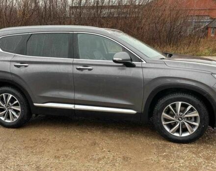 Сірий Хендай Санта Фе, об'ємом двигуна 2 л та пробігом 110 тис. км за 22000 $, фото 1 на Automoto.ua