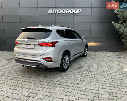 Серый Хендай Санта Фе, объемом двигателя 2.36 л и пробегом 21 тыс. км за 23900 $, фото 6 на Automoto.ua