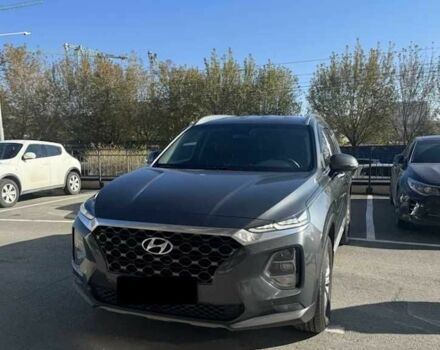 Серый Хендай Санта Фе, объемом двигателя 2.2 л и пробегом 91 тыс. км за 22000 $, фото 1 на Automoto.ua