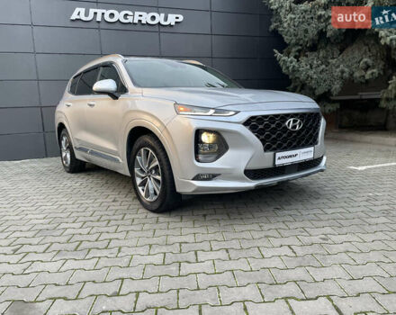 Серый Хендай Санта Фе, объемом двигателя 2.36 л и пробегом 21 тыс. км за 23900 $, фото 1 на Automoto.ua