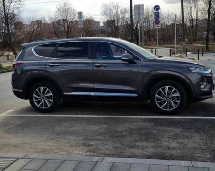 Сірий Хендай Санта Фе, об'ємом двигуна 2.2 л та пробігом 124 тис. км за 19500 $, фото 4 на Automoto.ua