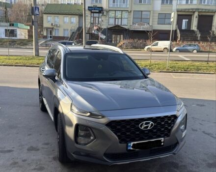 Серый Хендай Санта Фе, объемом двигателя 2 л и пробегом 146 тыс. км за 24000 $, фото 6 на Automoto.ua