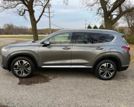 Серый Хендай Санта Фе, объемом двигателя 2 л и пробегом 36 тыс. км за 9500 $, фото 2 на Automoto.ua