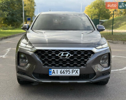 Серый Хендай Санта Фе, объемом двигателя 2 л и пробегом 200 тыс. км за 25000 $, фото 11 на Automoto.ua