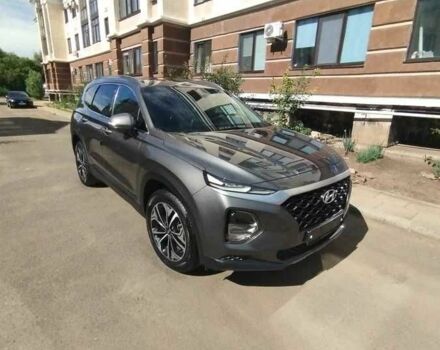 Серый Хендай Санта Фе, объемом двигателя 2 л и пробегом 86 тыс. км за 23000 $, фото 4 на Automoto.ua