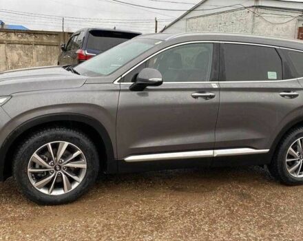 Сірий Хендай Санта Фе, об'ємом двигуна 2 л та пробігом 110 тис. км за 22000 $, фото 3 на Automoto.ua