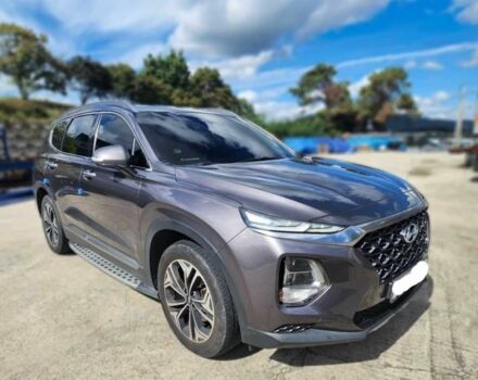 Сірий Хендай Санта Фе, об'ємом двигуна 2 л та пробігом 93 тис. км за 22500 $, фото 2 на Automoto.ua