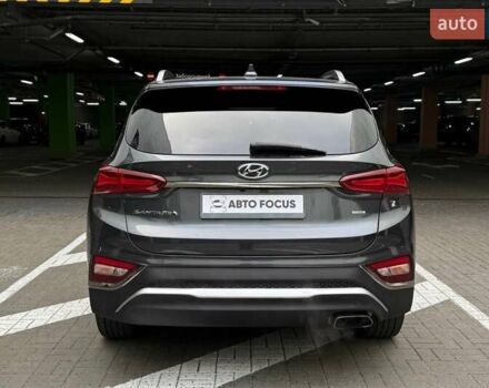 Серый Хендай Санта Фе, объемом двигателя 2.36 л и пробегом 111 тыс. км за 26990 $, фото 5 на Automoto.ua