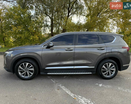 Серый Хендай Санта Фе, объемом двигателя 2 л и пробегом 200 тыс. км за 25000 $, фото 2 на Automoto.ua