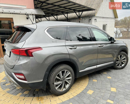 Серый Хендай Санта Фе, объемом двигателя 2.2 л и пробегом 95 тыс. км за 25999 $, фото 8 на Automoto.ua