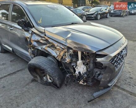 Серый Хендай Санта Фе, объемом двигателя 2.36 л и пробегом 260 тыс. км за 5500 $, фото 18 на Automoto.ua