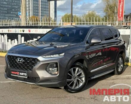 Серый Хендай Санта Фе, объемом двигателя 2 л и пробегом 198 тыс. км за 25000 $, фото 1 на Automoto.ua