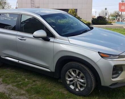 Серый Хендай Санта Фе, объемом двигателя 2.4 л и пробегом 123 тыс. км за 18000 $, фото 2 на Automoto.ua