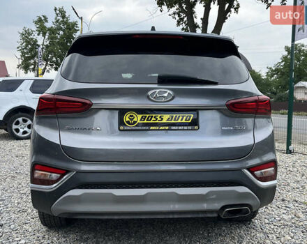 Сірий Хендай Санта Фе, об'ємом двигуна 2 л та пробігом 138 тис. км за 26500 $, фото 4 на Automoto.ua