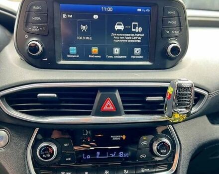 Серый Хендай Санта Фе, объемом двигателя 2.2 л и пробегом 95 тыс. км за 25999 $, фото 13 на Automoto.ua