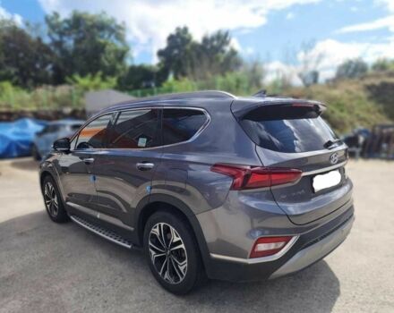 Сірий Хендай Санта Фе, об'ємом двигуна 2 л та пробігом 93 тис. км за 22500 $, фото 5 на Automoto.ua