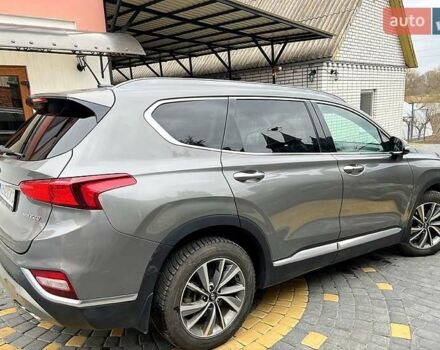 Серый Хендай Санта Фе, объемом двигателя 2.2 л и пробегом 95 тыс. км за 25999 $, фото 12 на Automoto.ua