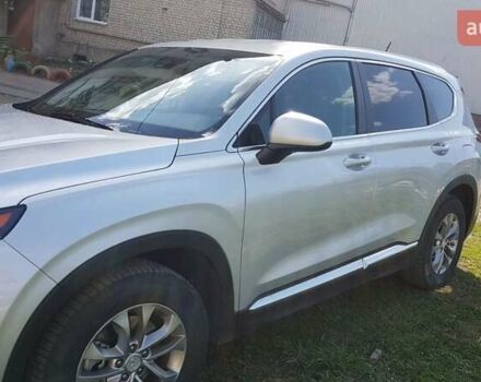 Серый Хендай Санта Фе, объемом двигателя 2.4 л и пробегом 123 тыс. км за 18000 $, фото 4 на Automoto.ua