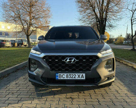 Серый Хендай Санта Фе, объемом двигателя 2.2 л и пробегом 106 тыс. км за 24900 $, фото 2 на Automoto.ua