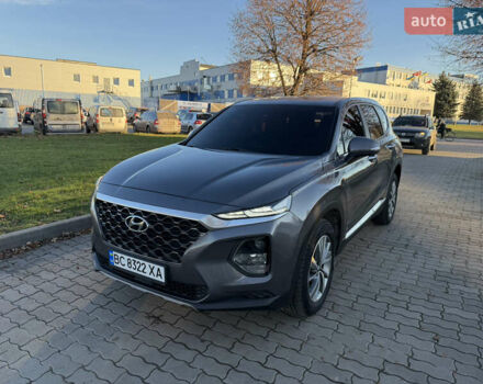 Серый Хендай Санта Фе, объемом двигателя 2.2 л и пробегом 106 тыс. км за 24900 $, фото 1 на Automoto.ua