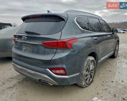 Сірий Хендай Санта Фе, об'ємом двигуна 2.36 л та пробігом 94 тис. км за 4800 $, фото 2 на Automoto.ua