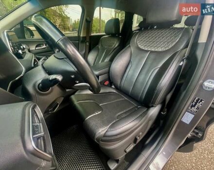 Серый Хендай Санта Фе, объемом двигателя 2 л и пробегом 141 тыс. км за 30500 $, фото 13 на Automoto.ua