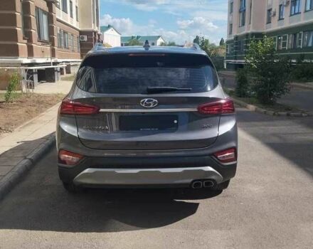 Серый Хендай Санта Фе, объемом двигателя 2 л и пробегом 86 тыс. км за 23000 $, фото 2 на Automoto.ua