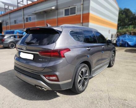 Сірий Хендай Санта Фе, об'ємом двигуна 2 л та пробігом 93 тис. км за 22500 $, фото 4 на Automoto.ua