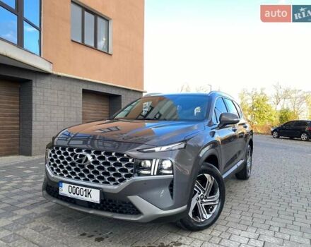 Серый Хендай Санта Фе, объемом двигателя 2.2 л и пробегом 153 тыс. км за 29400 $, фото 1 на Automoto.ua