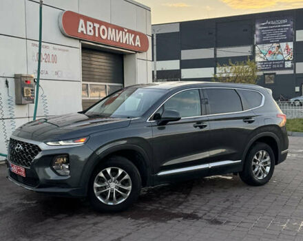 Серый Хендай Санта Фе, объемом двигателя 2.36 л и пробегом 170 тыс. км за 18600 $, фото 9 на Automoto.ua