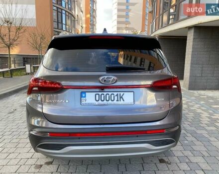 Серый Хендай Санта Фе, объемом двигателя 2.2 л и пробегом 153 тыс. км за 29400 $, фото 16 на Automoto.ua