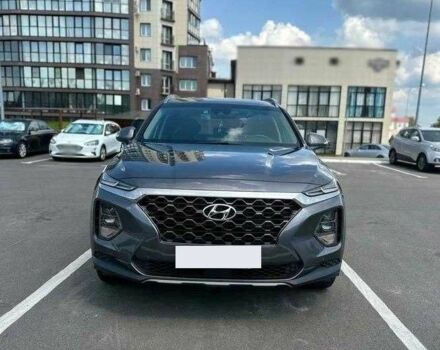 Серый Хендай Санта Фе, объемом двигателя 2 л и пробегом 95 тыс. км за 20000 $, фото 16 на Automoto.ua