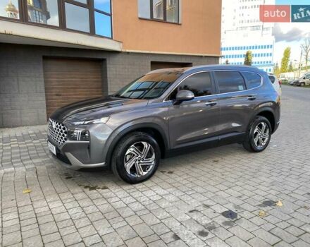 Серый Хендай Санта Фе, объемом двигателя 2.2 л и пробегом 153 тыс. км за 29400 $, фото 7 на Automoto.ua