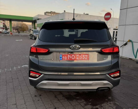 Серый Хендай Санта Фе, объемом двигателя 2.36 л и пробегом 170 тыс. км за 18600 $, фото 14 на Automoto.ua