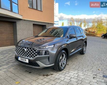 Серый Хендай Санта Фе, объемом двигателя 2.2 л и пробегом 153 тыс. км за 29400 $, фото 5 на Automoto.ua