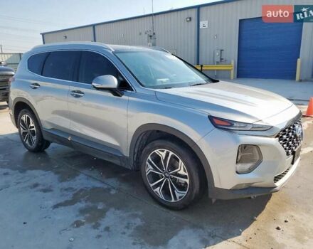 Серый Хендай Санта Фе, объемом двигателя 2 л и пробегом 83 тыс. км за 5200 $, фото 3 на Automoto.ua