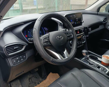 Сірий Хендай Санта Фе, об'ємом двигуна 2 л та пробігом 114 тис. км за 52000 $, фото 11 на Automoto.ua