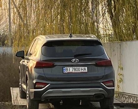 Серый Хендай Санта Фе, объемом двигателя 2 л и пробегом 150 тыс. км за 19800 $, фото 3 на Automoto.ua