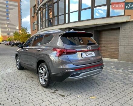 Серый Хендай Санта Фе, объемом двигателя 2.2 л и пробегом 153 тыс. км за 29400 $, фото 14 на Automoto.ua