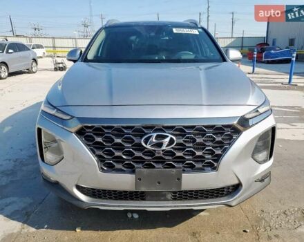 Серый Хендай Санта Фе, объемом двигателя 2 л и пробегом 83 тыс. км за 5200 $, фото 4 на Automoto.ua