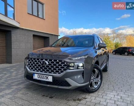 Серый Хендай Санта Фе, объемом двигателя 2.2 л и пробегом 153 тыс. км за 29400 $, фото 4 на Automoto.ua