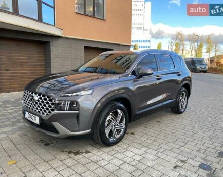 Серый Хендай Санта Фе, объемом двигателя 2.2 л и пробегом 153 тыс. км за 29400 $, фото 6 на Automoto.ua