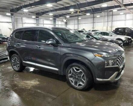 Сірий Хендай Санта Фе, об'ємом двигуна 2.5 л та пробігом 62 тис. км за 18800 $, фото 3 на Automoto.ua