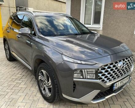 Серый Хендай Санта Фе, объемом двигателя 2.15 л и пробегом 82 тыс. км за 34300 $, фото 2 на Automoto.ua