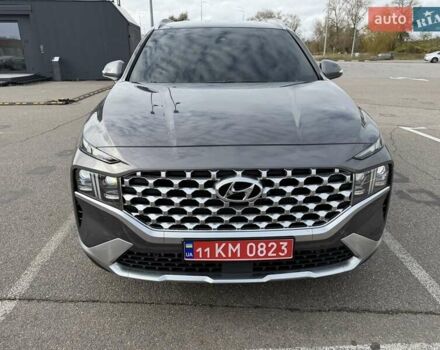 Серый Хендай Санта Фе, объемом двигателя 2.15 л и пробегом 114 тыс. км за 31800 $, фото 1 на Automoto.ua