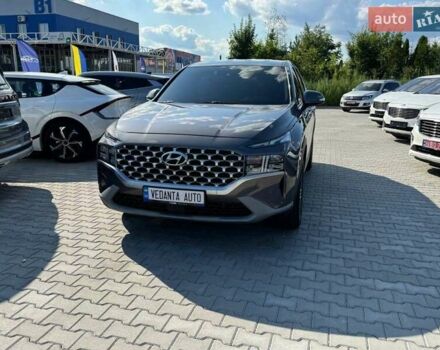Серый Хендай Санта Фе, объемом двигателя 2.2 л и пробегом 114 тыс. км за 32500 $, фото 2 на Automoto.ua