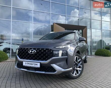 Серый Хендай Санта Фе, объемом двигателя 2.15 л и пробегом 34 тыс. км за 38500 $, фото 1 на Automoto.ua