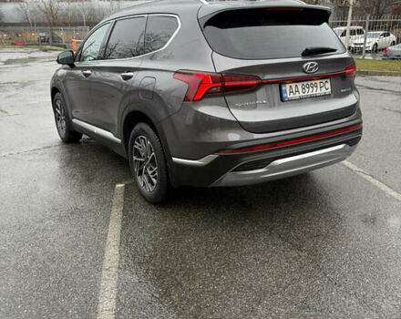 Серый Хендай Санта Фе, объемом двигателя 2.15 л и пробегом 110 тыс. км за 38000 $, фото 3 на Automoto.ua