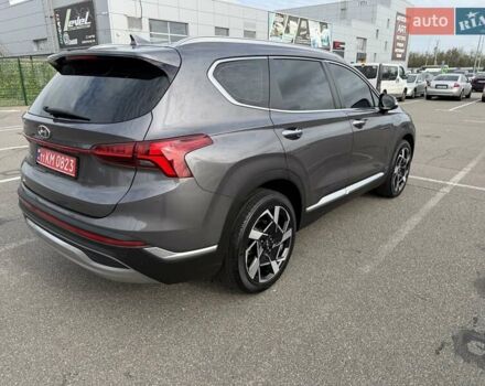 Серый Хендай Санта Фе, объемом двигателя 2.15 л и пробегом 114 тыс. км за 31800 $, фото 6 на Automoto.ua